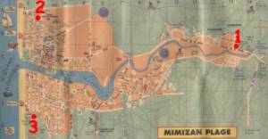 Mimizan Plage - Stadtplan